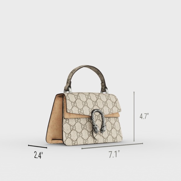 💞Authentic💞Gucci Dionysus MINI TOP HANDLE BAG Pre-fall 2023 - BRAND NEW - Picture 12 of 12